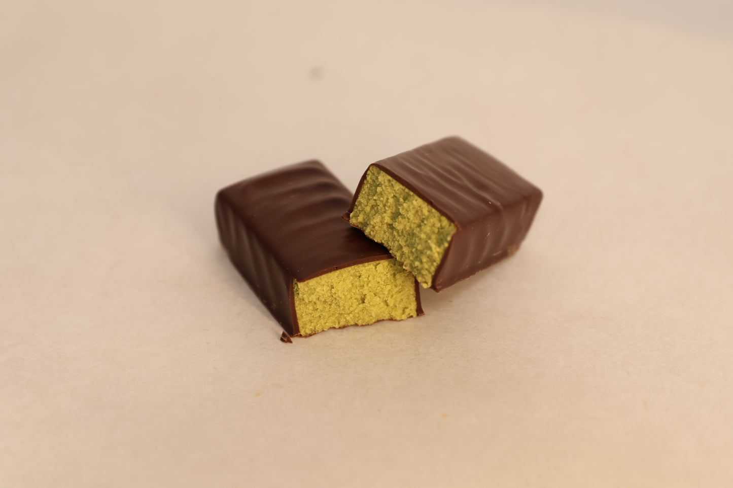Barre protéinée matcha citron